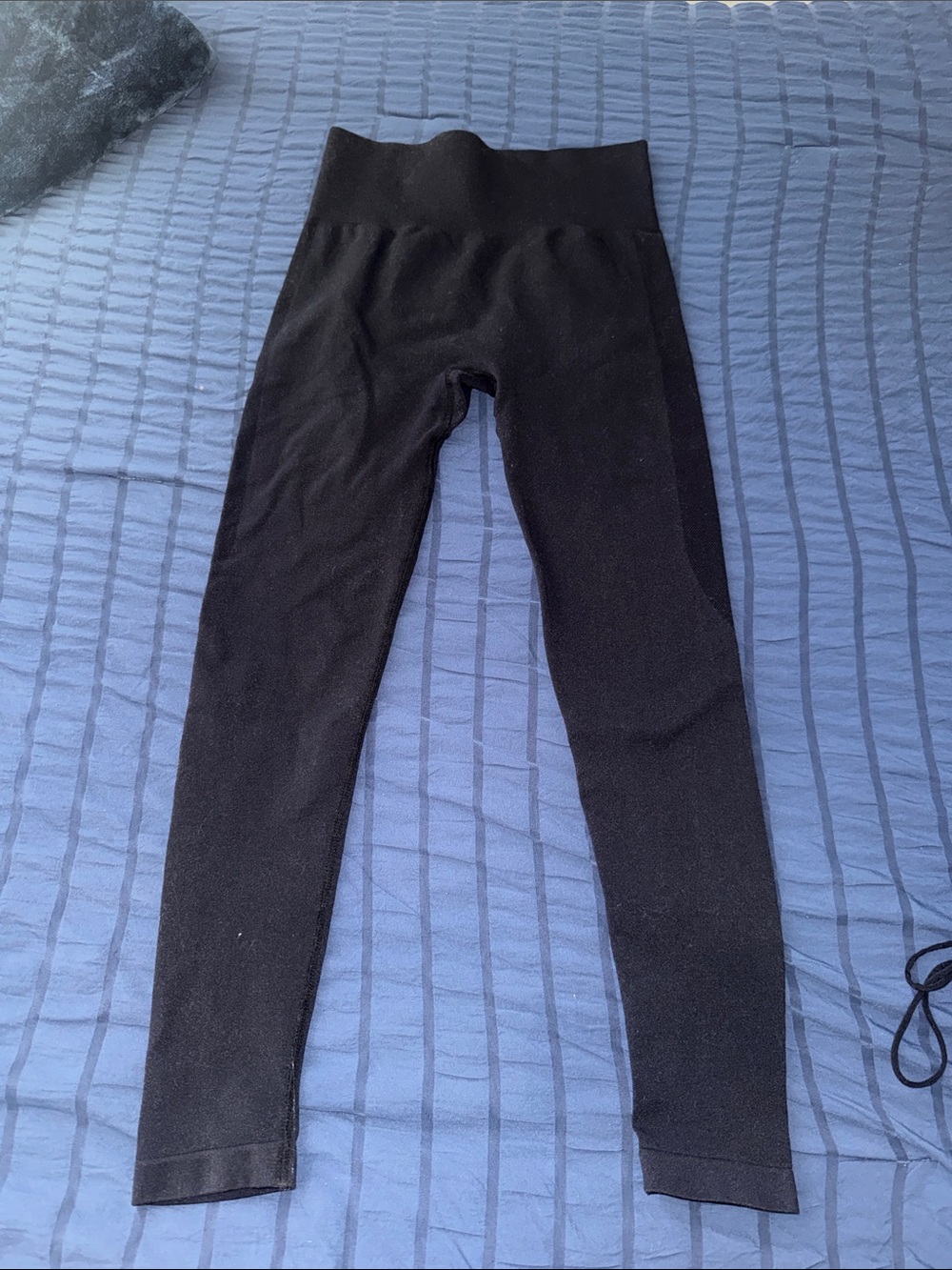 Amazon Black High-Waist Stretch Leggings